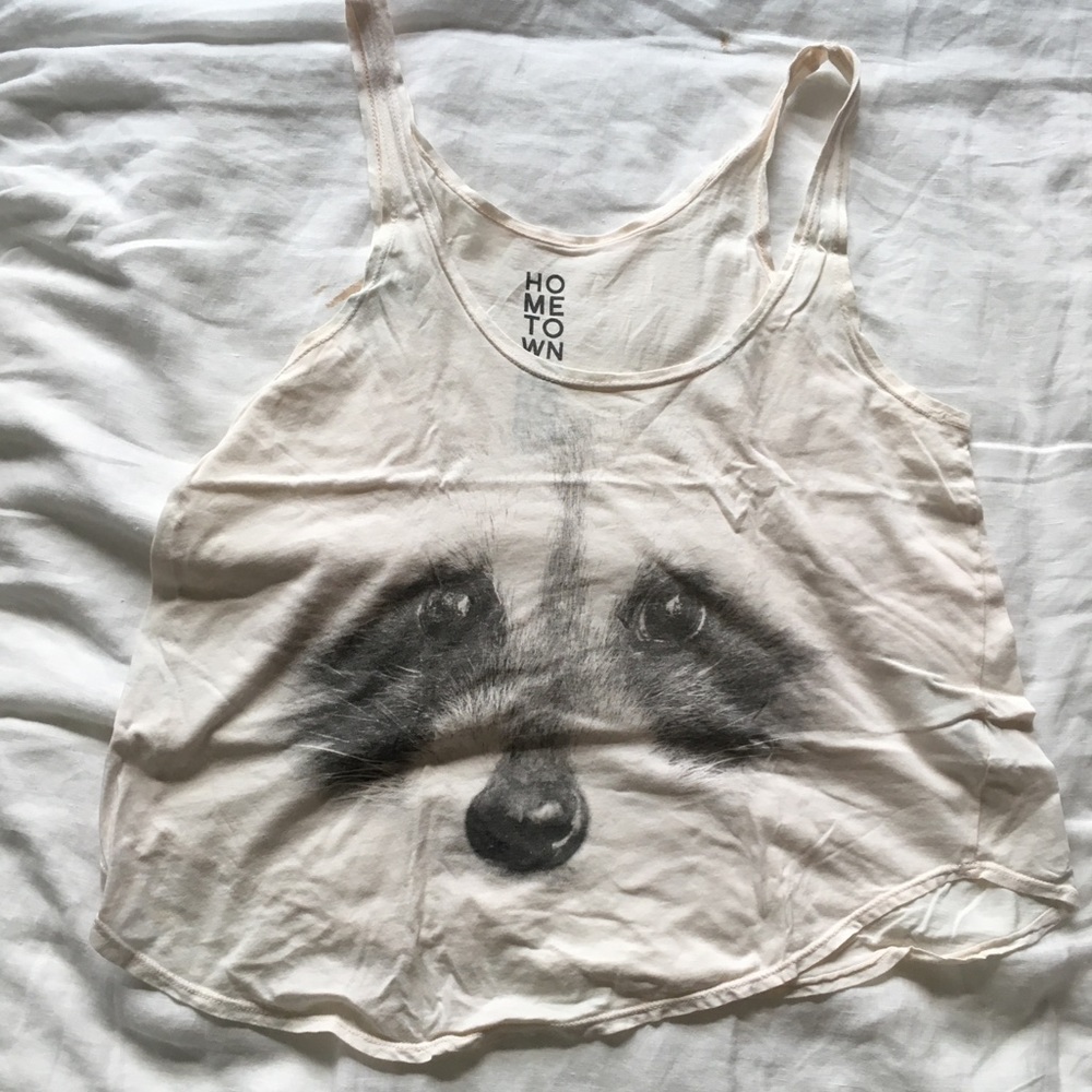 Y2K Hometown Heroes Raccoon Tank